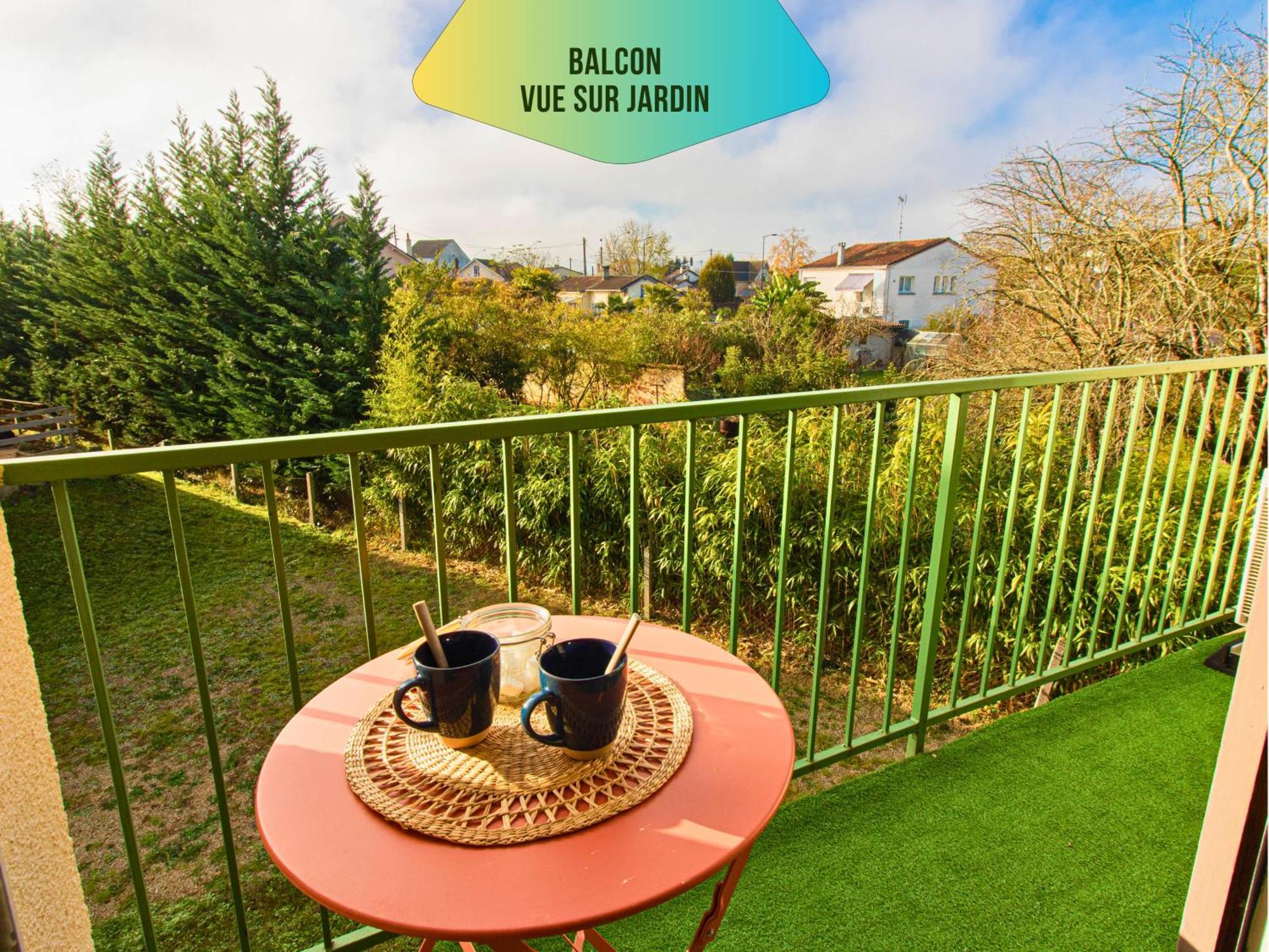 Le Pic'Vert - Free Parking - 400M Hospital - 15Min Train Station & Historic Center - Air Conditionner - Calm & Cosy Bergerac Eksteriør bilde